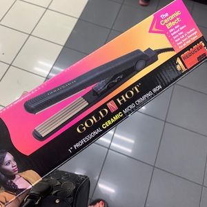 Gold N Hot micro crimping iron brand new !